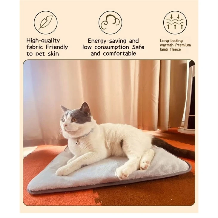 Graphene Carbon Fiber Heated Pet Bed factory