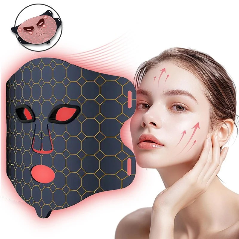 Portable Led Face Mask Light Therapy With Remote manufacturers